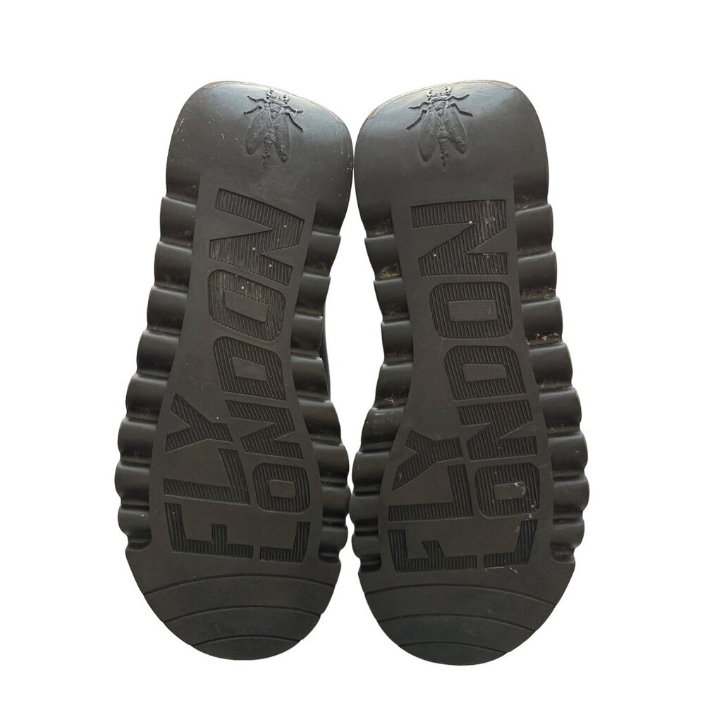 Women's Black Ankle Boots - Picture 9 of 12